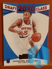 2020-21 Panini Contenders Immanuel Quickley #10 Draft Class Red New York Knicks